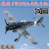 1: 72 German FW190A-8 Fighter Airplane Model Trumpeter Static Glue-Free Color Separation Finished Product 36364