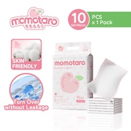 Japan Momotaro Disposable Underpads 10PCS Super Absorbent for Adult Elderly Pregnant
