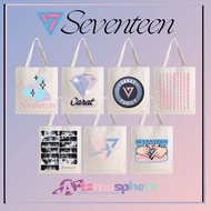 Seventeen x Carat White Tote Bag
