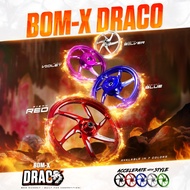 BOM RANGSIT BOMX DRACO CNC MAGS MIO SPORTY/SOULTY/MIO I 125/M3/CLICK 125/150/BEAT FI 14S 6 SPOKES