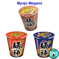 Myojo Megami |  Mentaiko cream udon Limited item / Meat vegetable miso ramen / Soy sauce tonkotsu ramen | Japanese famous Ramen | Instant Noodle 【Direct from JAPAN 】