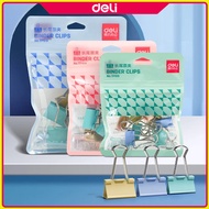 Deli Long Tail Ticket Clip Folders Stationery Storage Clips 1 Bag TP515