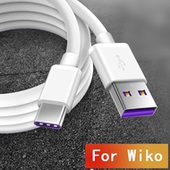 For Wiko Y61 Y62 Sunny 4 5 View 4 Lite Power U20 Cable Data Line Super Fast Charge Line Connected to