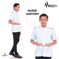 NURSE UNIFORM SHORT SLEEVE - MEN - ALCHEMY APPAREL