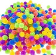 10Pcs Colorful Cute Funny Cat Toys Arbutus Ball Stretch Plush Ball Cat Toy Ball Creative Colorful Interactive Cat Soft Spiky Cat Chew Toy Cat Toy Balls, Toys, Cat Toy Balls