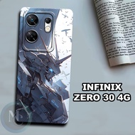 CC36 Flexible rubber softcase for Infinix Zero 30 4G/ gundam Motif Infinix Zero 30 4G/ casing Infini