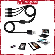 WIN USB A to C Splitter Cable USB A 2 0 to 3 USB Type C Data Sync Charing Cable