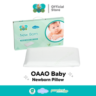 OAAObaby หมอนสำหรับเด็กแรกเกิด ผ้าใยไผ่ กันไรฝุ่น หมอนเด็ก Memory foam อายุ 0-12 เดือน | Newborn Pil