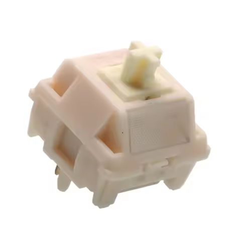Butter Silent Tactile Switches - Pre-Lubricated, 5-Pin Hot-Swappable, POM Stem (HMX Factory) for MX 
