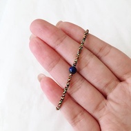 青金石 五色線 五色線手環 極細手環 護身之石 珍貴 幸運繩