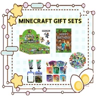 ✨💖 MINECRAFT Gift Bags l Ezlink Card Holder Stickers Body Face Tattoo Building Blocks Party Gifts