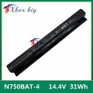 N750BAT-4 6 Laptop Battery For Clevo N750BU N751BU N750WU N750S Series 87-N750S-31C00 6-87-N750S-4EB