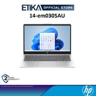 HP 14-em0305AU Laptop | AMD Ryzen 3 7320U, 8GB LD5, 512GB, 14", Office24, W11, Gold