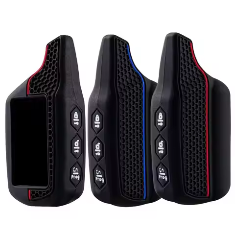 Key Cover B9 LCD Silicone Case For Starline B9/B91/B6/B61/A91/A61/V7 2 Way car alarm system LCD Keyc