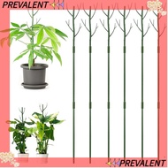 PREVA Plant Support Stakes, Detachable 43.3" Plant Support Pile Stand,  Plants Support Plastic Plant Climbing Frame Outdoor Indoor