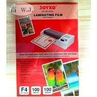 Joyko F4 Laminating Plastic (22.5 x 34 cm).
