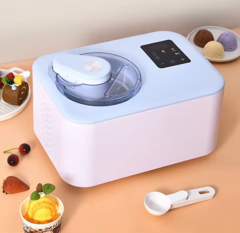 Ice cream machine Household small automatic ice cream machine Commercial ice cream machine 1.2L larg