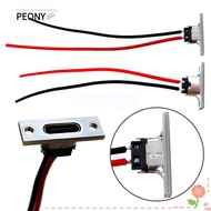 PEONYSG Female Connector Jack, Waterproof Type-C USB Jack, Charging Data Port High-quality 2P Type-C