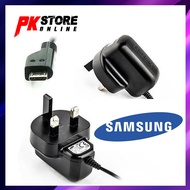 SAMSUNG UK MAINS WALL PLUG CHARGER - BLACK ETA3U30UBE SECIND HAND