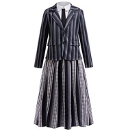 New Cosplay Dress Inspired by Wednesday Addams from The Addams Family - Perfect for Parties