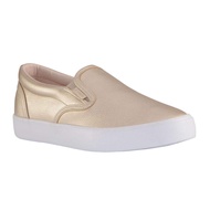 Lugz Womens Clipper Lx Slip On Sneakers Shoes Casual - Silver