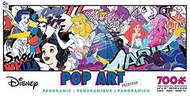 迪士尼 公主 壞人 奸角 拼圖 砌圖 Disney puzzle 歐美版 Ceaco (700 Pieces) pop art panoramic 美人魚 白雪 烏蘇拉 女巫 灰姑娘 Ariel Sn