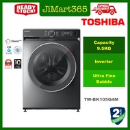 TOSHIBA 9.5KG Front Load Inverter Washer Washing Machine TW-BK105G4M with Ultra Fine Bubble UFB mesi
