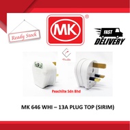 MK 13A Plug Top (SIRIM) MK646 /654 WHI