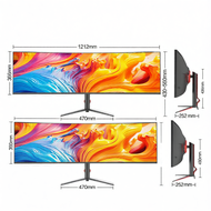 Ultrawide Ultra Clear Gaming Monitor 49 Inch