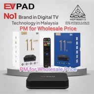 EVPAD 11P Flagship TV Box | 4GB RAM 64GB ROM 8K ⚡️[COD KL/Selangor] | [Original Malaysia Warranty]