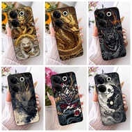 For Tecno Camon 20 Pro 4G 5G Case CK7n CK8n Cool Fashion Dragon Cartoon Soft Silicone Cover For Tecn