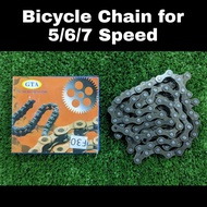 Bicycle Chain Rantai Basikal Gear 5/6/7 speed 116L