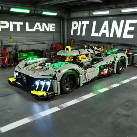 (Not Include Building Blocks ) LED Lights for Technic 42156 Peugeot 9X8 24H Le Mans Hybrid Hypercar