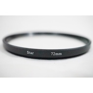 Star Filter - 72mm Star Filter Eight 8 Point 8PT - 72 mm Lens
