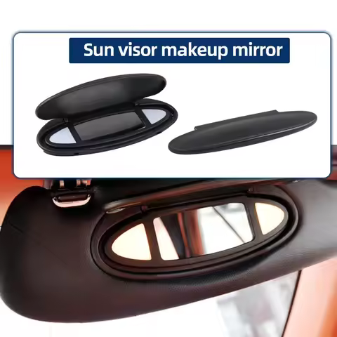 NEW-Car Sunvisor Vanity Sun Visor Mirror Assembly For Porsche BOXSTER CAYMAN 981 982 Carrera 911 TRA