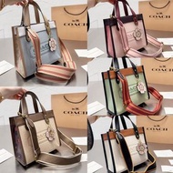訂購/包順豐 美國 Coach Field Tote Bag 山茶花 真皮 手袋 斜孭袋