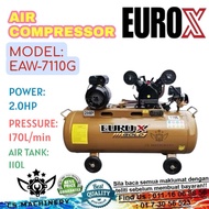 Euro-X Gold EAW-7110G (2.0Hp) 110L Reciprocating Air Compressor