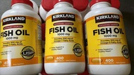 [HÀNG CHUẨN MỚI 01/2027]Viên Uống Dầu cá Fish oil 1000mg Kirkland Signature - 400 Viên
