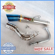 ✾ ● ♧ Daeng Sai4 Exhaust Open Spec Pipe For Click 125/150i Mio sporty Mio m3 Mio soul i115