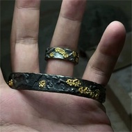 Ring Proud Domineering Male Retro Style Ring Bracelet One Year Tiancheng Plum Bracelet At First Sigh