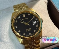 全新香港行貨山度士Sandoz,自動男裝手錶