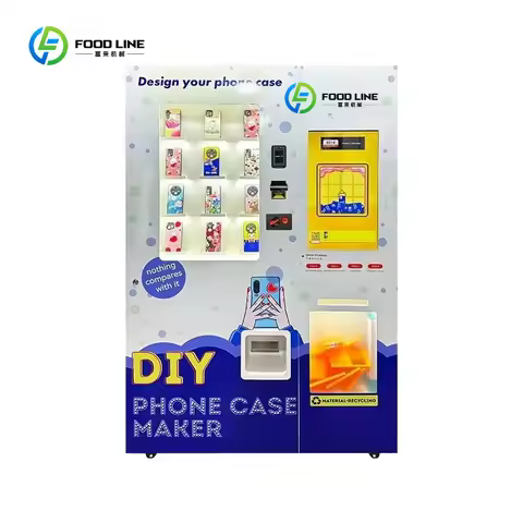 factory direct sales self-service mobile phone case vending machine supports foreign trade