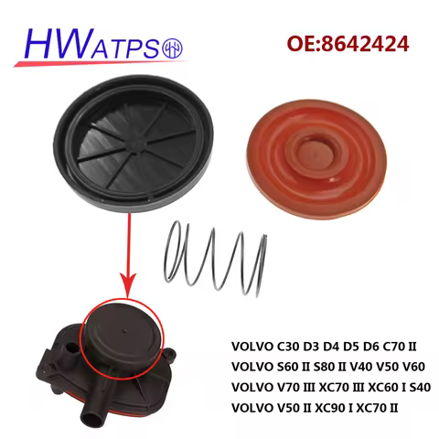 PCV Cover Valve Repair Kit For Volvo C30 C70 II S40 II S60 I S80 I II V50 V70 II III XC60 I XC70 XC9