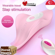 (SG Seller)Women Wearing Vibrator Invisible Wireless Remote Control Vagina Clitoris Masturbator Panties Sex Toys