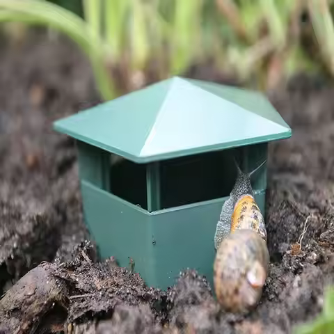 Slug Traps Garden Farm Protector Slug House Pests Reject Animal Pests Repeller Snail Trap Catcher Gi