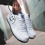 ACG Fashion Have A Nike Day Airforce printed smiley face rubber shoes unisex design
