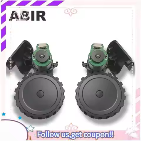 A50F-1Pc For ABIR Wheel -Assembly With Motor For Robot Vacuum Cleaner ABIR X5 X6 X8 S6 Wheel Drive W