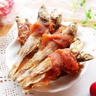 Pet Dog Snacks Chicken Twisted Fish 800g Chicken Dried Fish Cat Universal Snacks Contain Fish Oil He