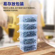 Anti-rust Phillips Screws 25-63mm Woodworking Self-tapping Screws Half-tooth Hardened PH2 Round Head