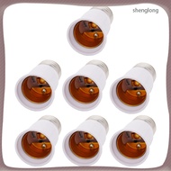 10Pcs E27 Light Bulb Fitting White Plastic for Light Socket Extension